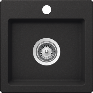 Abey Schock 1TH Onyx Black Virtus Sink 