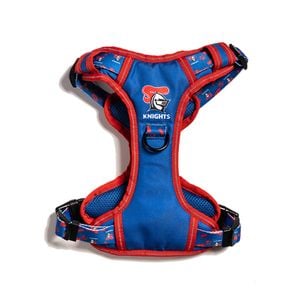 NRL Newcastle Knights Pet Dog Padded Harness Adjustable Vest XL