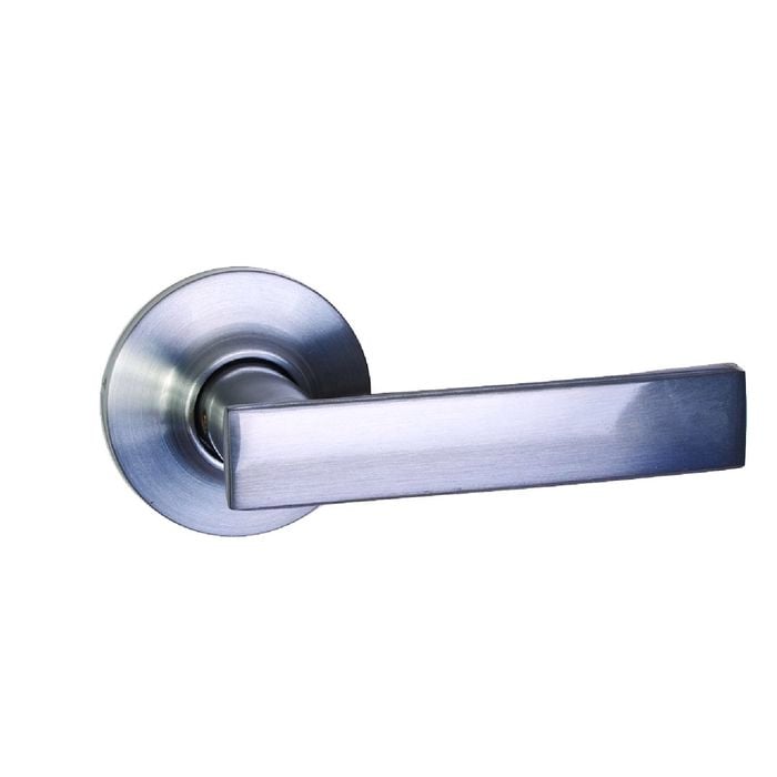 Sylvan Houston Dummy Trim Lever Handle Satin Chrome Plated