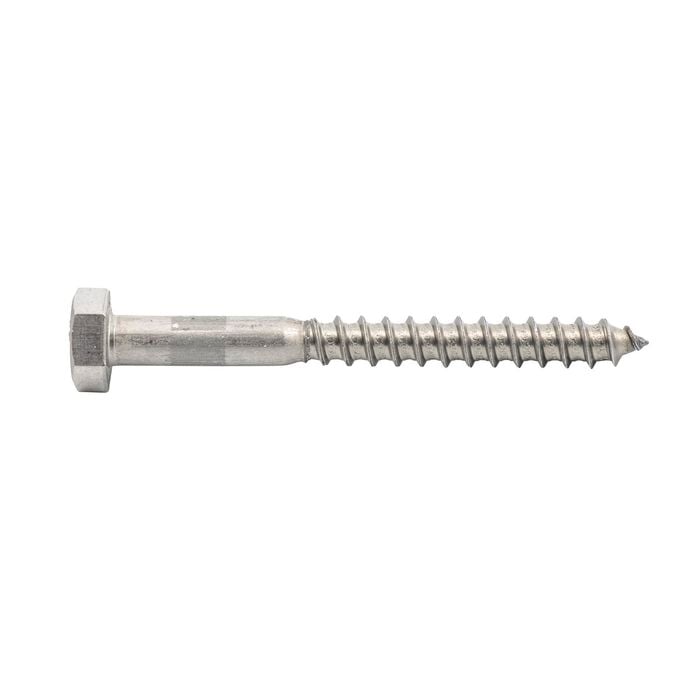 Zenith M12 x 120mm 316 Stainless Steel Coach Screw