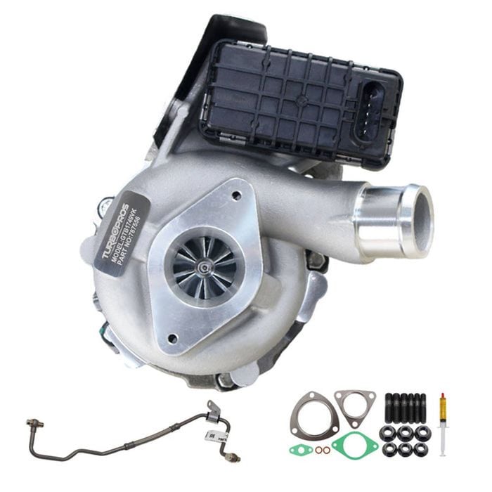 Upgrade Billet Turbo Charger With Genuine Oil Feed Pipe For Ford Ranger 2.2l 2011-2015