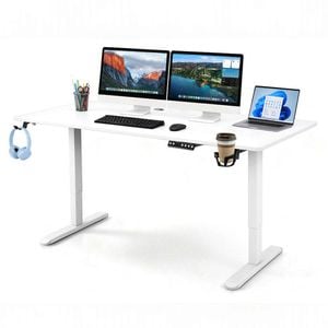 Electric Standing Desk Ergonomic Sit Stand Desk 70-115cm Height Adjustable