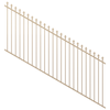 ProtectorAl 1201-2400W x 1200H Primrose Spear Top Pool Fence Panel Raked 16-30º