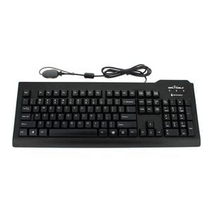 Seal Shield Silver Seal Medical Grade Keyboard - Black [ssksv207l]
