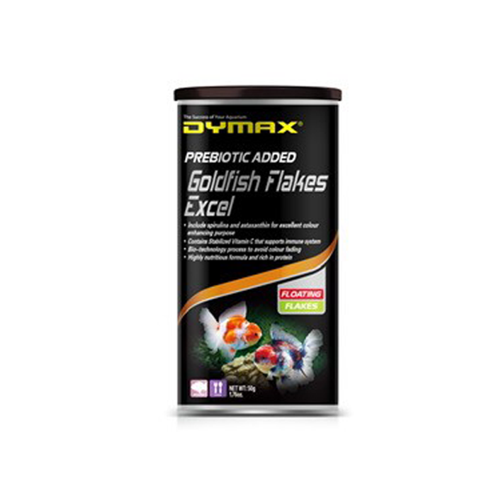 Dymax Goldfish Excel Floating Flakes 50g (DM560)
