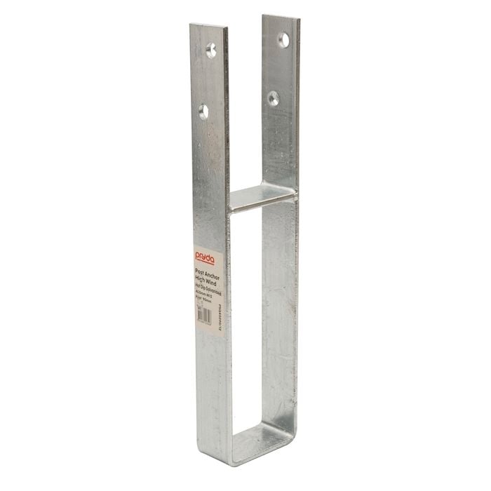 Pryda Post Anchor High Wind 600 x 100mm M12