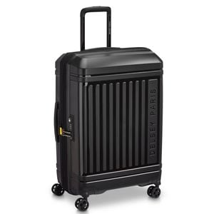 Delsey Lutece Se Lightweight Exp 3.1kg Medium Suitcase - Black
