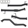 Ignite Exhausts Dpf Back For Isuzu D-max 4jj3 3l Straight Pipe 409 Stainless Steel