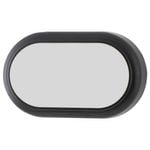 Arlec 15W LED Oval Black Bunker Light