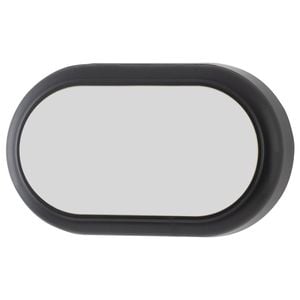 Arlec 15W LED Oval Black Bunker Light