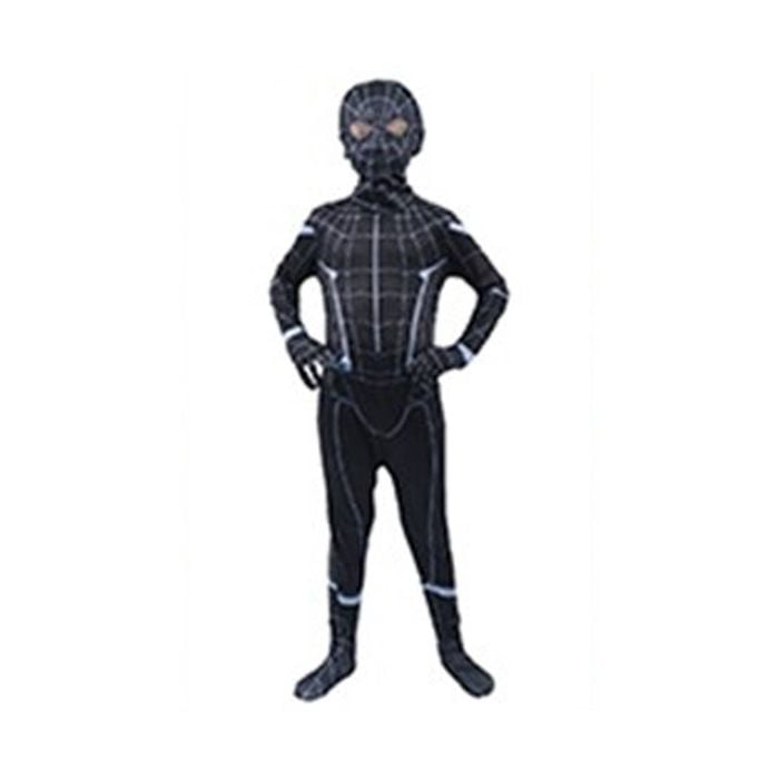 More Than Party Kids Costume Dark Spiderman Web Pattern XX Large 152x64cm