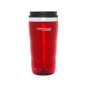 Thermocafe Stainless Steel Inner, Plastic Outer Travel Tumbler Red 470ml