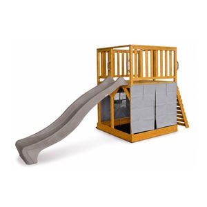 The Henry Hideout Cubby House - Pearl Bronze Slide & Accessories
