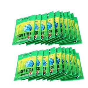 Fluorescent Glow Stick For Fishing Rod  | 10 Pack