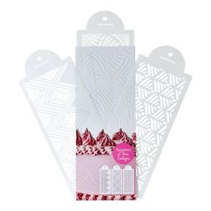 Soffritto Professional Bake Fondant Stensils Set Of 3