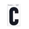 Sandleford 85mm Black Cut Out Self Adhesive House Letter C