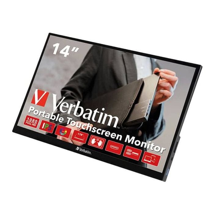 Verbatim 14" Fhd Ips Usb-c Touchscreen Monitor [49591]