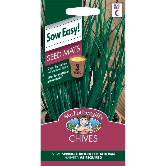 Mr Fothergill's Chives Seed Mat