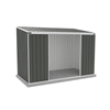 Absco Sheds 3.0 x 1.52 x 2.08m Woodland Grey Ezislider Double Sliding Door Garden Shed