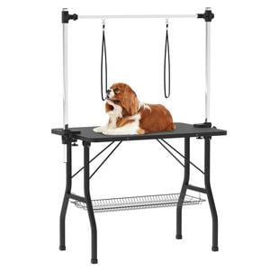 Advwin Pet Grooming Table Dog Cat Salon Table 2 Loops