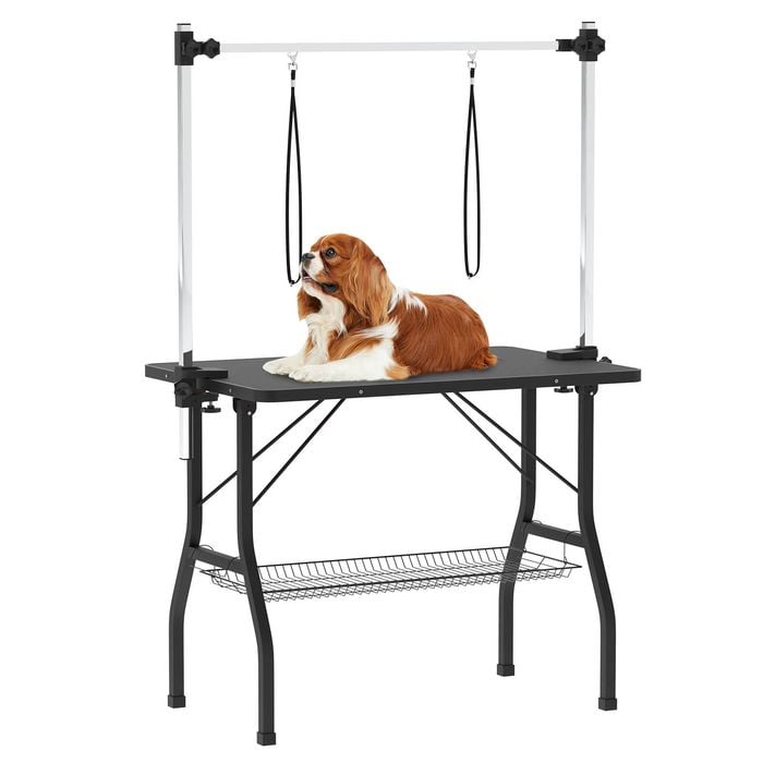 Advwin Pet Grooming Table Dog Cat Salon Table Loops Bunnings