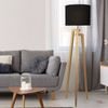 Oriel Lighting Lund Complete Floor Lamp Black
