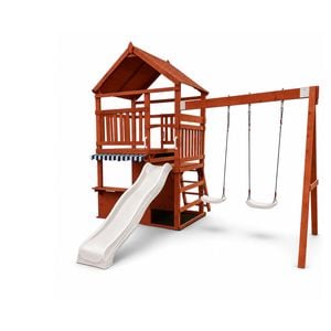 The Rusty Fort - Pearl White Slide & Accessories