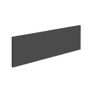 Kaboodle 950mm Poppy Seed Modern Overhead Doors - 2 Pack