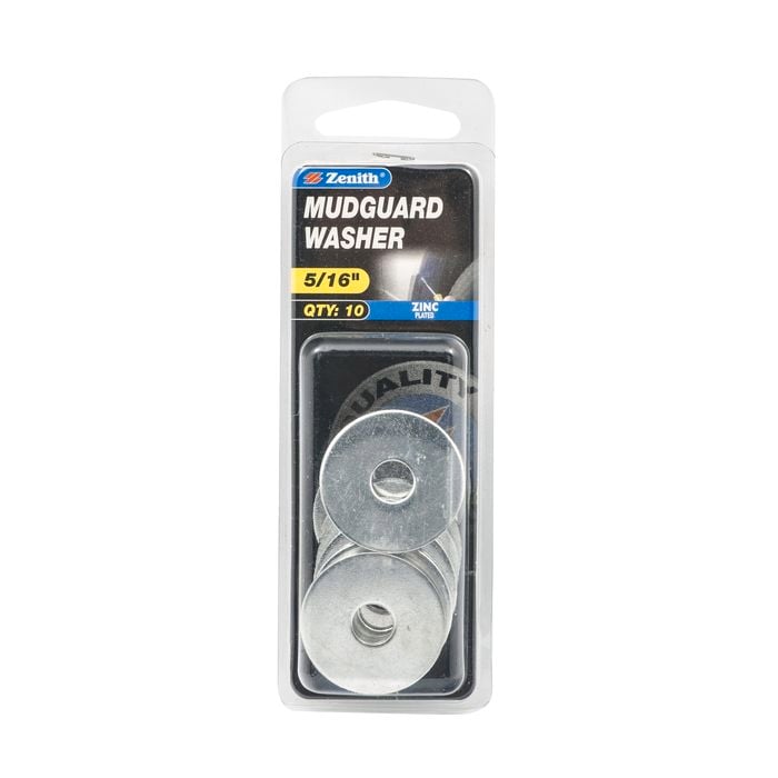 Zenith 5/16" Zinc Plated Mudguard Washer - 10 Pack