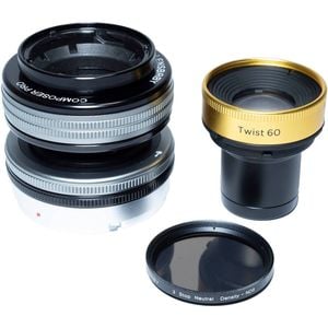 Lensbaby Composer Pro II with Twist 60 Optic + ND Filter for Pentax K Mount