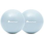 METEOR 25cm Mini Pilates Ball Dual-Pack in Powder Blue