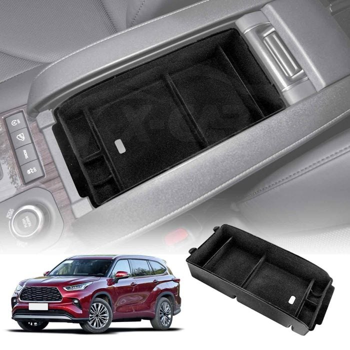 Centre Console Armrest Organizer Tray for Toyota Kluger 2021-Onwards Storage Box Accessories