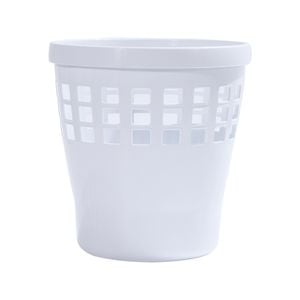 Ezy Storage 10L White Waste Basket