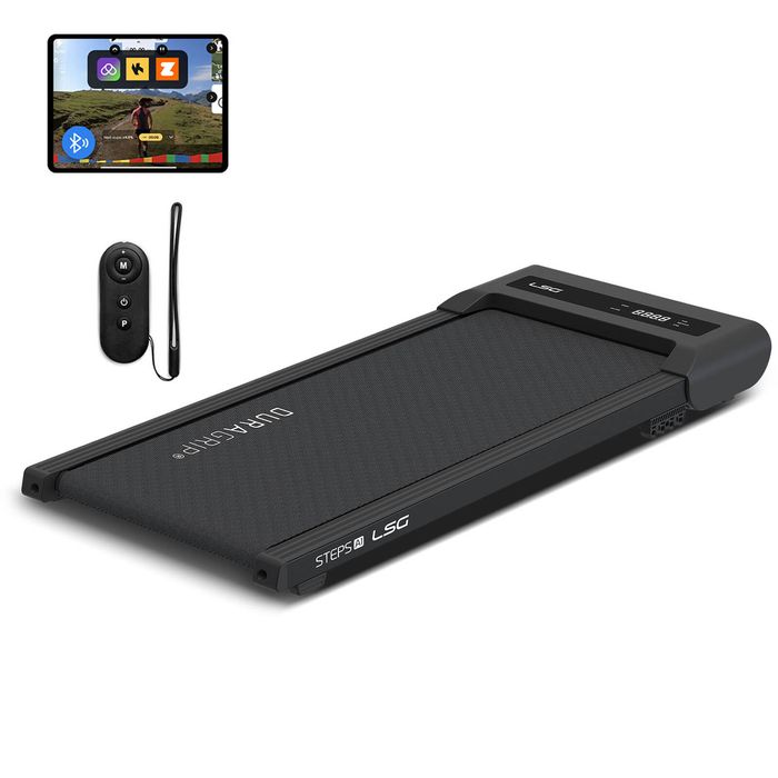 LSG Steps A1 Walking Pad Extra Wide 400mm Under Desk Treadmill Incline