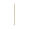 ProtectorAl 50 x 50 x 1000mm Primrose Aluminium Garden Post Flanged With Cap