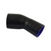 Takashi Black Silicone Hose 45 Degree Reducing Elbow 4" To 3" (101-76mm)