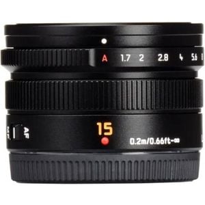 Panasonic Leica DG Summilux 15mm F/1.7 Black
