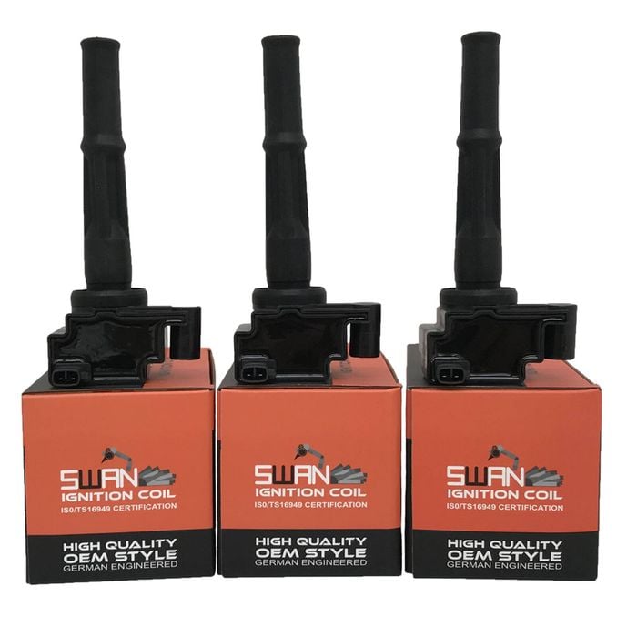 3-Pack SWAN Ignition Coil for Toyota Hilux SR5 & Landcruiser Prado (5VZ)