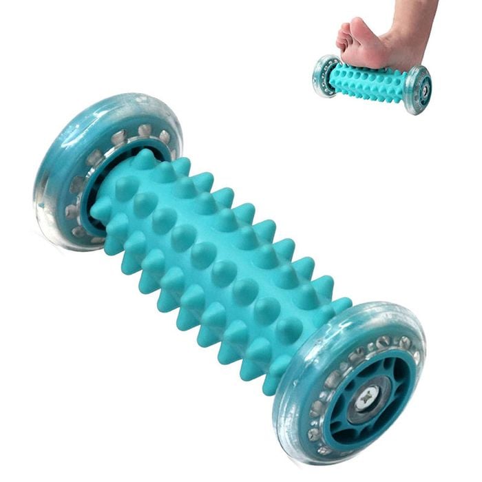 Catzon Foot Massager Roller Foot Arch Pain Deep Tissue Massage-green