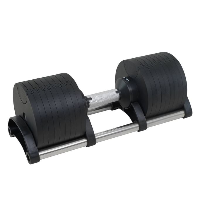 Powertrain Eon Dial Up 36kg Adjustable Dumbbell - Black
