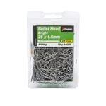 Paslode 25 x 1.6mm 500g Bright Steel Bullet Head Nails - 1100 Pack