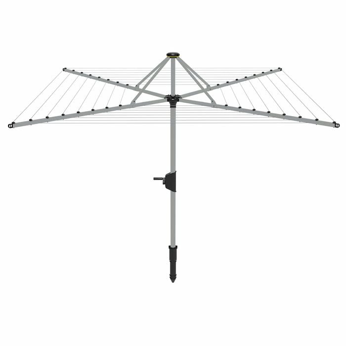 Daytek MK2 M58 Rotary Clothesline - Light Grey