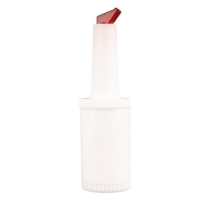 Olympia Juice Pour And Store Bar Container Red 1l 330x95mm