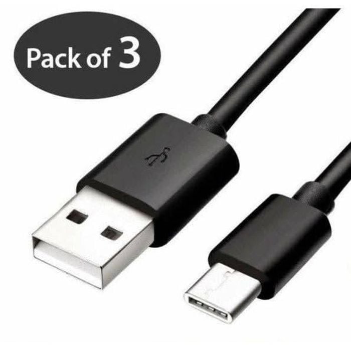 3x 4.1amp Type-c Usb-c Data Sync Fast Charger Charging Cable Sony Huawei Nokia