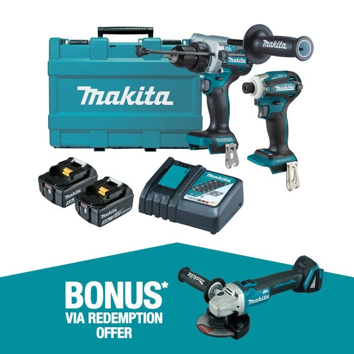 Makita 18V Brushless 2 Piece Combo Kit DLX2455T