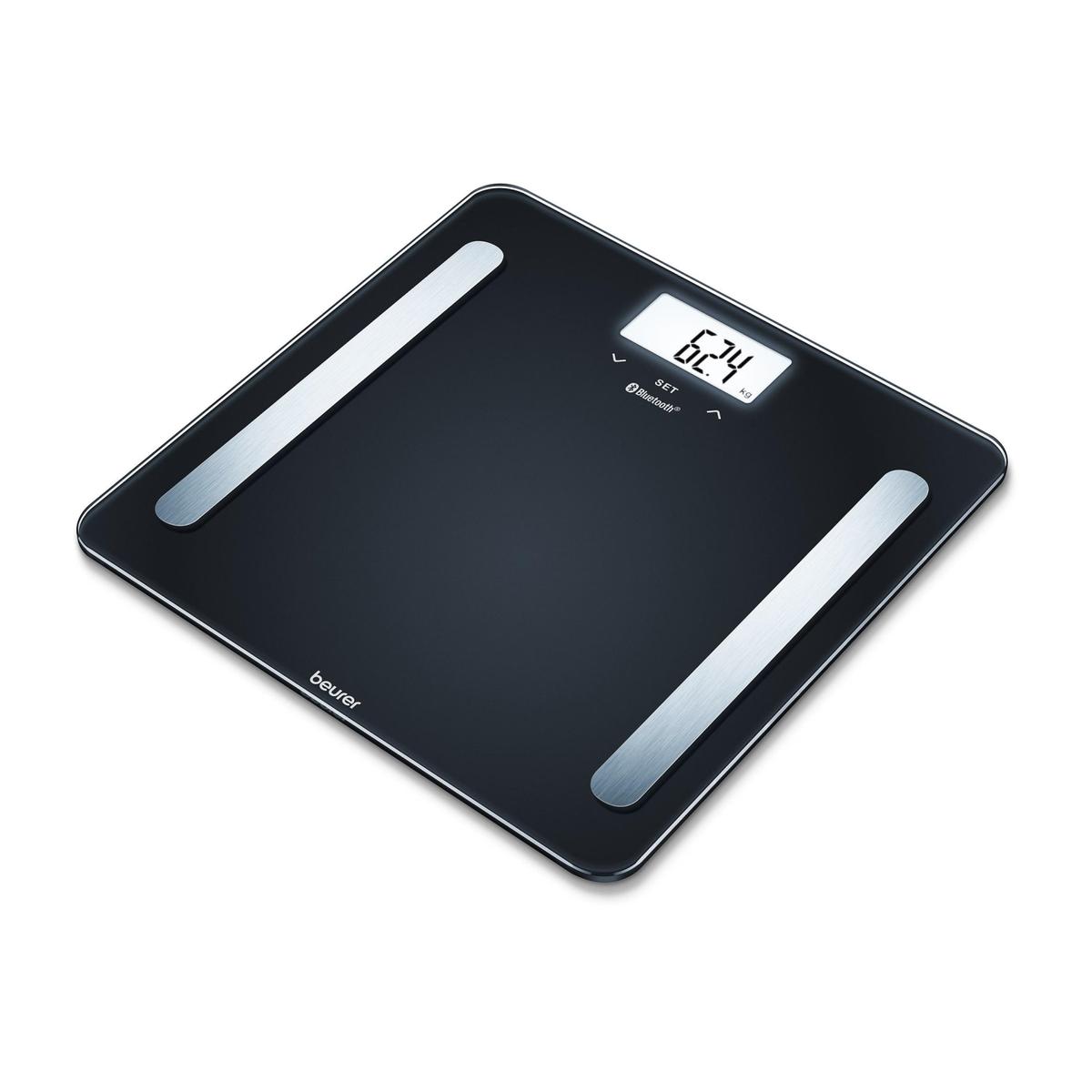 Beurer BF600B Black Bluetooth Body Fat Bathroom Scales - Bunnings Australia