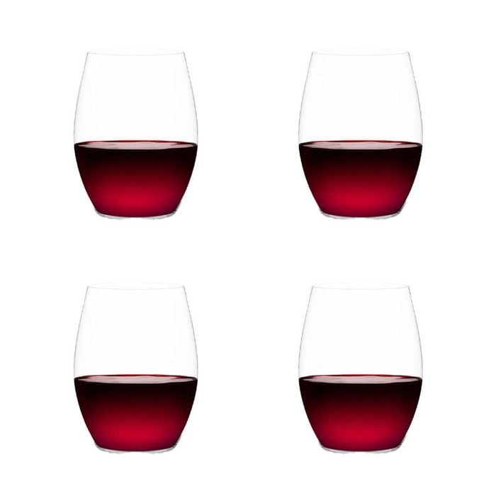 Outdoors Stemless + Wine Glass Red Plumm