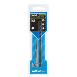 Sutton Tools 4.2mm M5 1/4 Hex Impact Tap And Drill Set