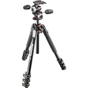 Manfrotto MK190XPro4-3W Tripod Kit with XPRO-4 3 Way Head