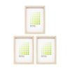 3PK Braz A4 Rome Image Photo Document Display Frame 29.7x21cm Beech
